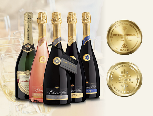 Bohemia Sekt Prestige wins three top awards at the San Francisco International Wine Competition