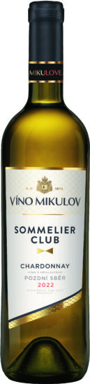 Víno Mikulov Sommelier Club Chardonnay 2022