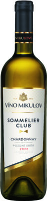 Víno Mikulov Sommelier Club Chardonnay 2022