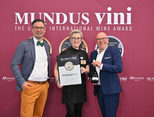 Chateau Radyně Extra Brut na prestižní degustaci Mundus Vini na ProWeinu